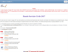 Tablet Screenshot of alberodellaconoscenza.eu